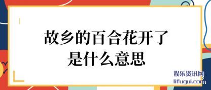 ����İٺϻ�(hua)������ʲô(me)��˼